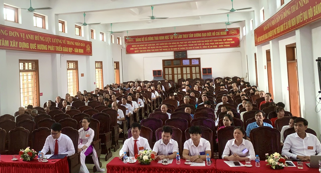 Đại hội đại biểu MTTQ Việt Nam xã Đông Thái Ninh, tỉnh Hưng Yên lần thứ I, nhiệm kỳ 2025 – 2030